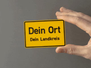 Dein-Ortsschild